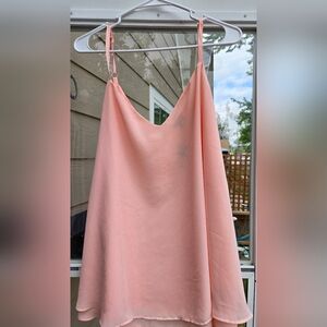 Torrid Blush Chiffon Cami